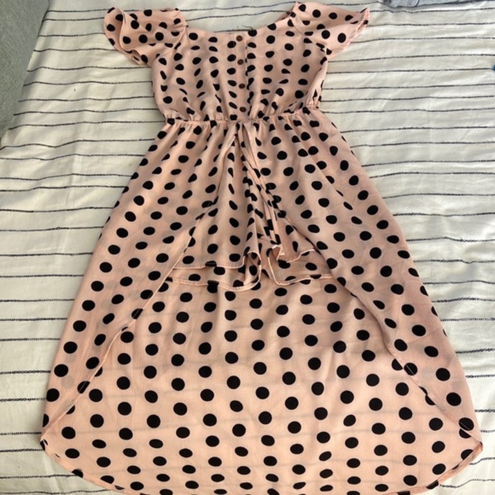 Polka dot romper